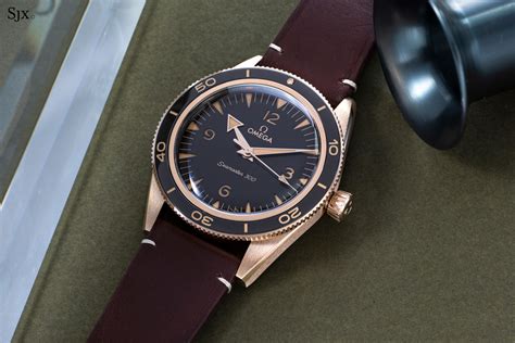 seamaster 300 bronze gold.